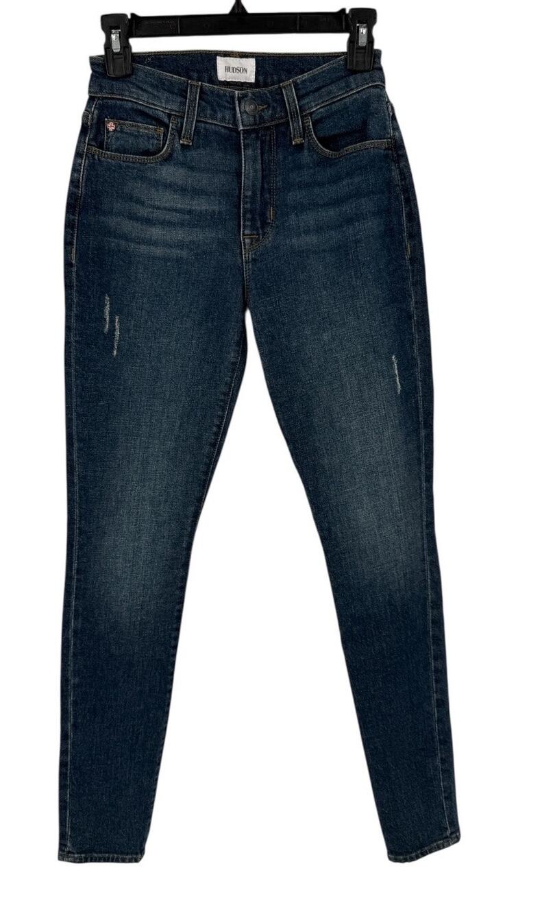 Hudson Jeans Blair High rise skinny blue size 24